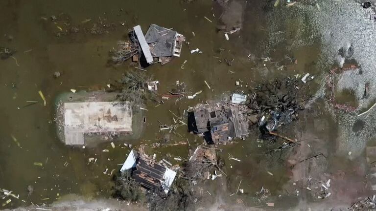 los efectos del huracan delta a vista de pajaro videos el pais ee uu los efectos del huracan delta a vista de pajaro internacional