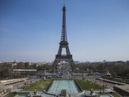 Vista general de la Torre Eiffel en Par&iacute;s, Francia. EFE/Archivo
