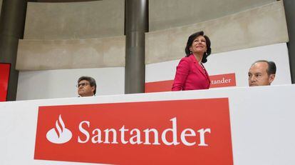 La presidenta del Banco Santander, Ana Patricia Bot&iacute;n.