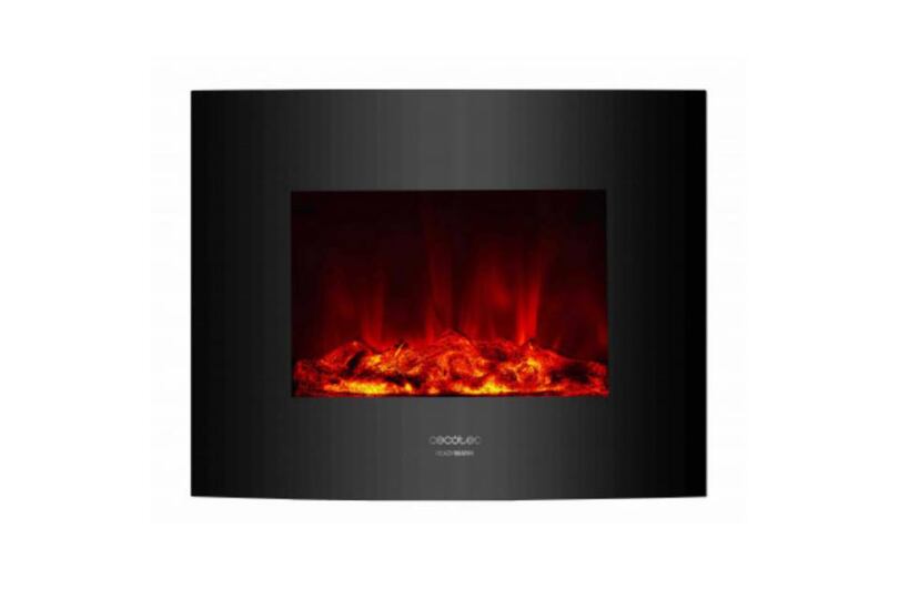 Disfruta de la sensación acogedora de una chimenea en casa con este