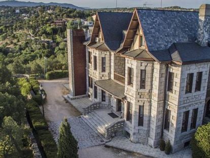 Casa palacio del campus Los Peñascales de la Fundación SEPI, edificio que data de 1910, situado en Torrelodones, Madrid.