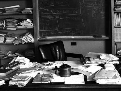 El despacho de Albert Einstein en Princeton