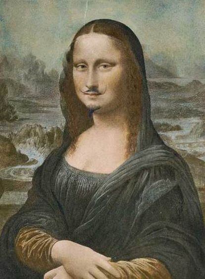 La <i>Monna Lisa</i> de Marcel Duchamps, que fue propiedad del PCF.