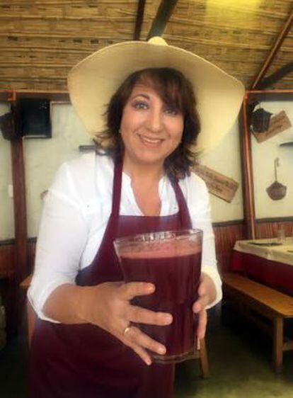 La chef arequipeña Monica Huerta.