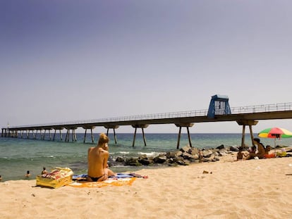 El Pont del Petroli de Badalona.