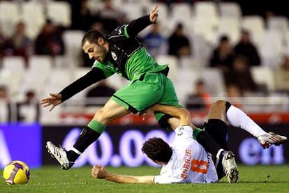 Lacen, con la zamarra del Racing.