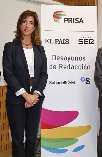 La presidenta del Consejo Social de la Universidad Politécnica de Valencia, Mónica Bragado.
