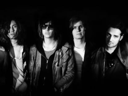 El grupo de rock The Strokes, en una imagen promocional.