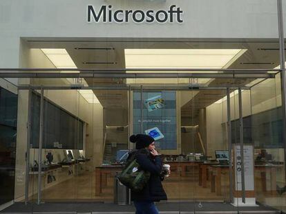 Tienda de Microsoft en Manhattan (Nueva York).