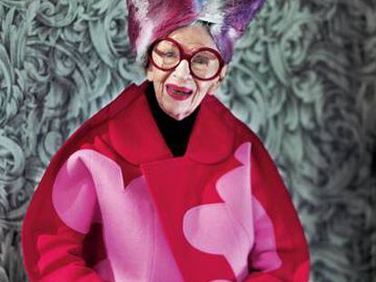 La socialité Iris Apfel.