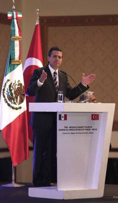 El presidente de México, el miércoles en Turquía