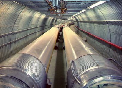 El acelerador y colisionador de iones RHIC, del Laboratorio Nacional Brookhaven, en Nueva York