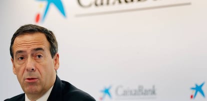 El consejero delegado de CaixaBank, Gonzalo Gortázar