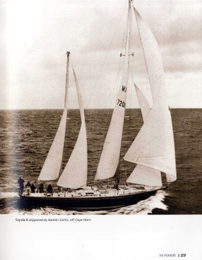 El Sayula II, cerca del Cabo de Hornos.