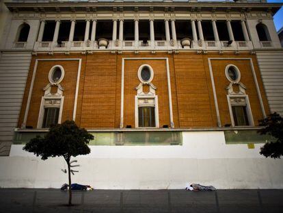 El Palacio de la Música, situado en el número 35 de la Gran Vía, en una imagen de archivo. 