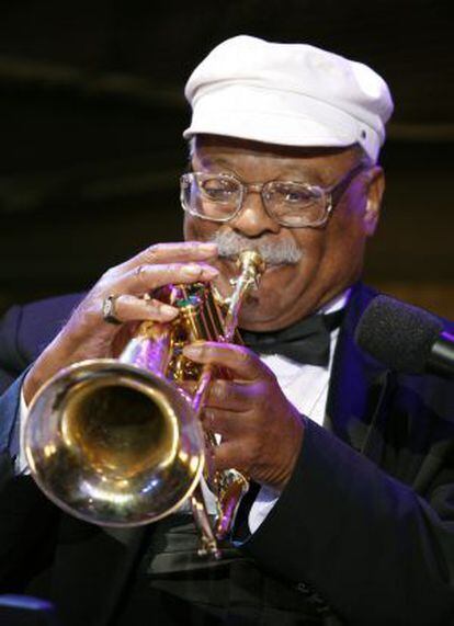 Clark Terry, en un homenaje a Thelonius Monk en 2006.