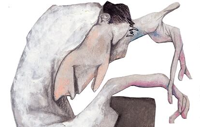 El músico Glenn Gould.