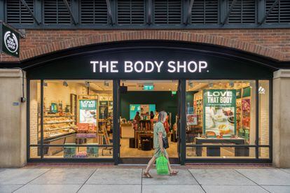 Un tienda de The Body Shop en Portsmouth (Inglaterra).