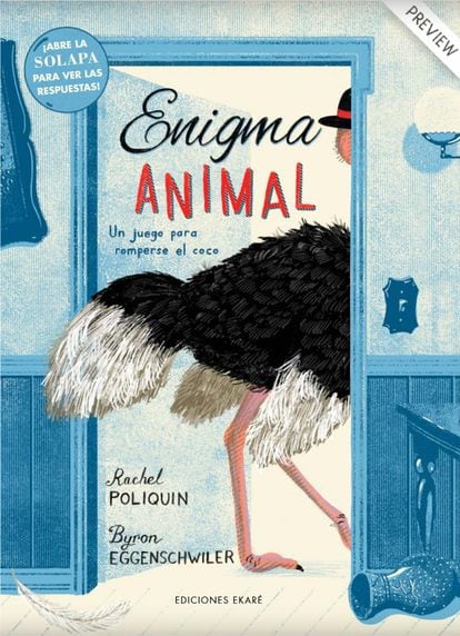 Portada de 'Enigma animal', de Robert Poliquin y Byron Eggenshwiler