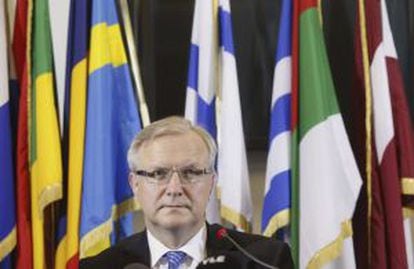 El comisario de Asuntos Econ&oacute;micos, Olli Rehn.