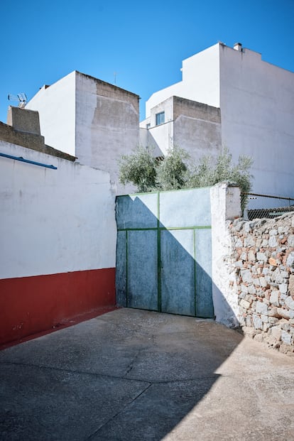 Callejón detrás de casa de sus abuelos.