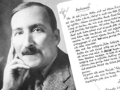 Stefan Zweig y su &#039;declaraci&oacute;n&#039; de despedida