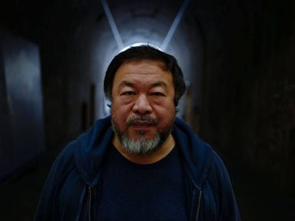 Ai Weiwei en su estudio de Berl&iacute;n en febrero de este a&ntilde;o.