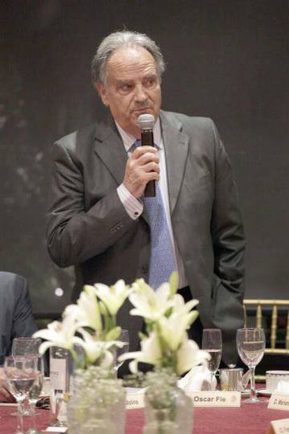 Óscar Fle, presidente de la Federación de Aragón.