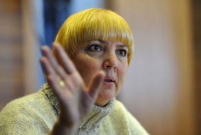 Claudia Roth, líder del Partido Verde, en enero de 2010.