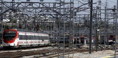 Imagen de la estación de tren de Chamartín.
