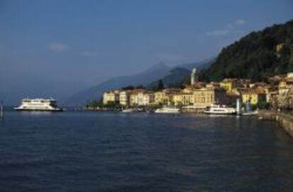 Uno de los pueblos que rodean el lago Como.