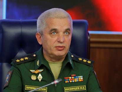 El general destituido, Mijaíl Mizíntsev, en julio de 2018 en Moscú.