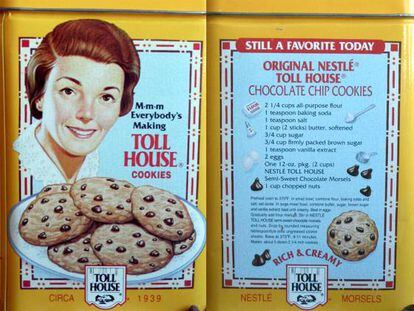 Lata de galletas Nestlé Toll House