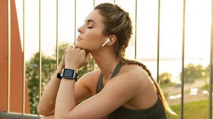 Disfruta de una experiencia de sonido inmersiva en cada entrenamiento. GETTY IMAGES.