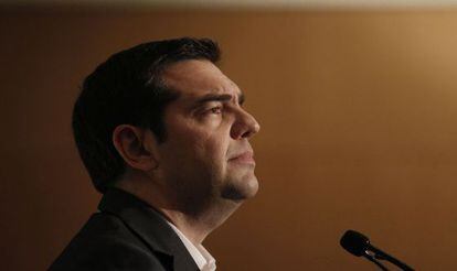 El primer ministro griego, Alexis Tsipras, el 15 de mayo en Atenas.