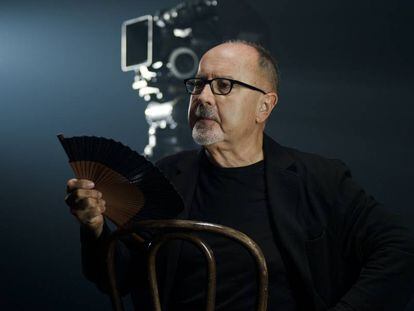 El director de cine Bigas Luna, en el rodaje en 2012.