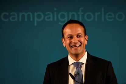 El candidato Leo Varadkar.