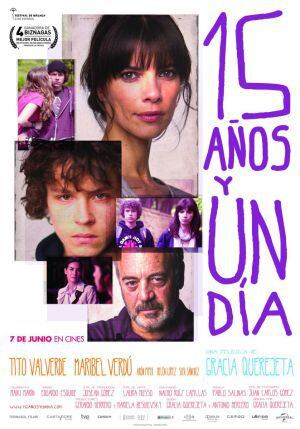 Cartel de '15 años y un día', sexta película de la cineasta Gracia Querejeta.