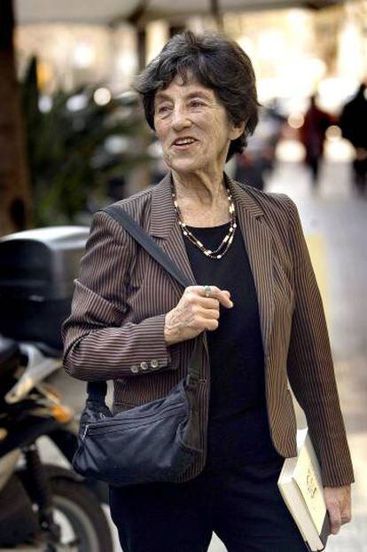 Dore Ashton,en Barcelona en 2008.