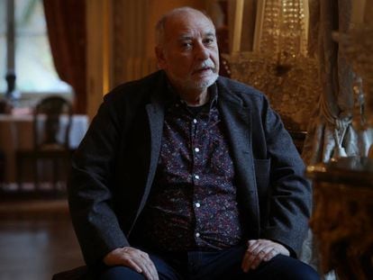 Tahar Ben Jelloun, escritor, en la residencia del embajador francés en Madrid.