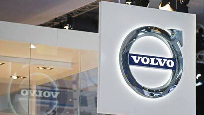 Logo de Volvo. 