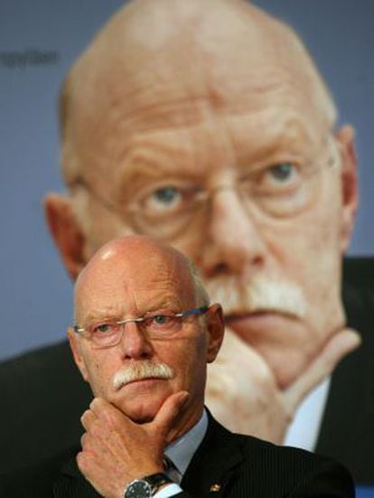 Struck, exministro de Defensa alemán, en 2010.