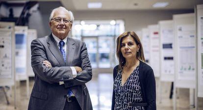 Carlos Camps y Eloísa Jantus, oncólogos del Hospital General de Valencia.