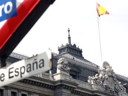 Sede del Banco de Espa&ntilde;a, en la Plaza de Cibeles de Madrid.