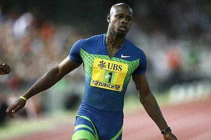 Asafa Powell, el hombre más rápido del mundo actualmente.
