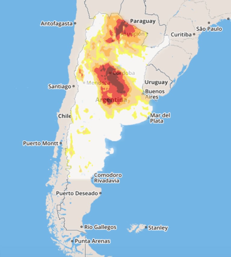 ¿Cuál es impacto de los incendios forestales en Argentina? Pirámide