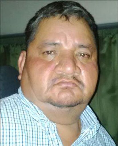 José Sánchez, de 47 años, detenido el jueves en Matamoros.
