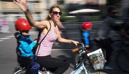 La bicicleta, alternativa al coche.