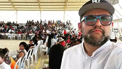 Esteban Zabala en una imagen difundida en redes sociales.