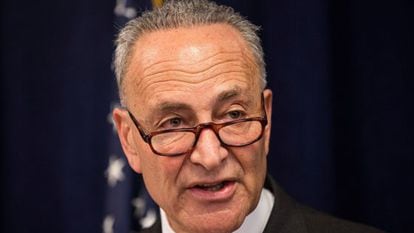 El senador demócrata Chuck Schumer
